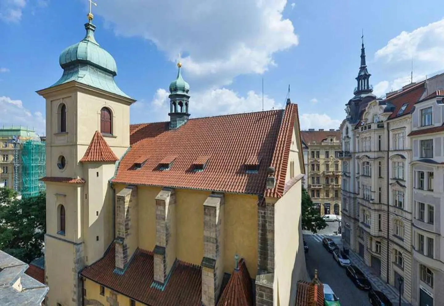 Apartament Elegant Old Town Apt With Balcony Praga